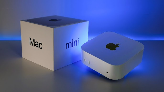 Mac mini and packaging